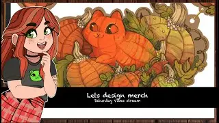 Saturday vibes stream - Let's design merch