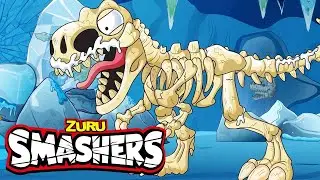 Blue Eggs and Green Rivers Smash Race and More! | SMASHERS Compilation | Cartoons for Kids!