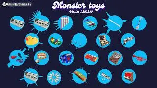 MONSTER TOYS v1 Presets Madness, "Thriller - Michael Jackson" Cover Using All Toy Instruments !