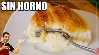 ¡PASTEL DE PLÁTANO SIN HORNO en 5 MINUTOS! Súper FÁCIL y DELICIOSO. Receta # 1078