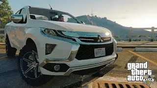 GTA V - Mitsubishi L200 - Authentic - Car Showcase - Cinematic