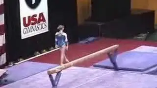 2003 Podium Meet Hollie Vise Beam