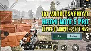 Device & Graphics Settings of Redmi Note 5 Pro | 1v1 With PsychoYT | Akash