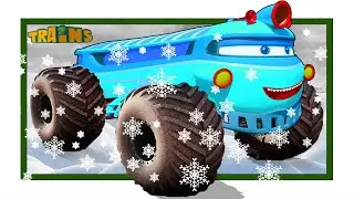 Train cartoon | Super wings | Collection 312
