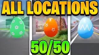 ALL *50* EGG LOCATIONS In Roblox Vehicle Legends! Egg Hunt Event 2025!