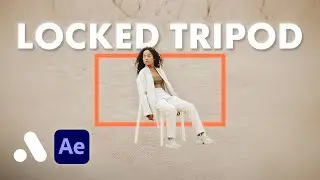 How to Fix Shaky Footage in After Effects (Locked Tripod Look)