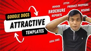 HOW TO USE GOOGLE DOCS TEMPLATE – Find Attractive Templates – Google Docs Tutorial Hindi