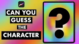 Can You Guess Which Character I Draw? | Procreate (#Shorts)