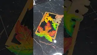 Leaves Natural Colourful Wall Decor #short #youtubeshort #reel #viralshort #viral #diycrafts #trend
