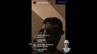 JayFizzle - goes ig live and leaves because YoungDolph Unsolved will not stop lieing and harassing.