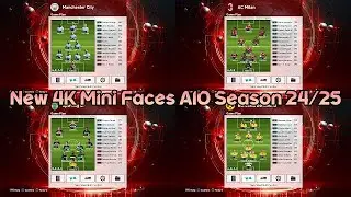 New 4K High Quality Mini Faces AIO - PES 2021 & Football Life 2025
