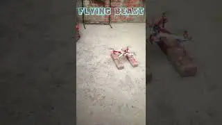 Flying Beast in a cage  || What happens if we tighten the drone with rope? #shorts