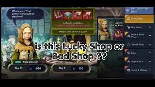 Black Desert Mobile : Gacha 50times Lucky Shop !! Enhance Relic +7 !!