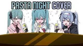 Pasta Night DECO*27 Vampire Miku, SGS Miku, & Rabbit Hole Miku Cover (FNF Hypno's Lullaby)
