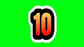 ⏰10 Second Green Screen Timer ⌛ 10 Second Countdown Timer 🕰️ 10 Second Interval Timer