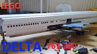 LEGO Delta Airlines Boeing-767 update #3