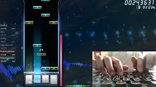 Keyboard Cam! | Osu!Mania Tenkuu No Yoake - Cuvelia | 4K 79.61% | Complete!