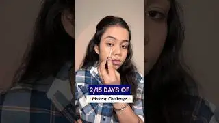 2/15 DAYS OF “Makeup Challenge”✅            #makeuphacks #makeuptips #makeupshorts #wintermakeup
