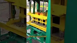 fully automatic cement concrete hollow brick making machine for wall buiding blocks