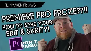Adobe Premiere Pro Crash / Frozen? HOW TO SAVE YOUR EDIT! WINDOWS!