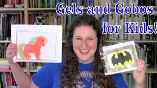 DIY colored gels and gobos - Creativity Time with Julia Major