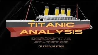 Titanic Descriptive Pivot Tables Example