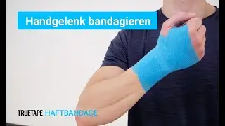 TRUETAPE®: Handgelenk bandagieren | Anleitung mit der Haftbandage