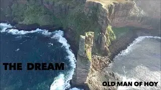 Climbing Old man of hoy
