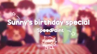 "happy birthday dear SUNNY..."|| OMORI KIKO AU || SPEEDPAINT