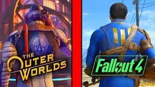 The Outer Worlds VS Fallout 4 - DID THEY JUST COPY THE GAME??? 😂