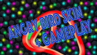 Slither.io - Angry Bird skin | Epic Gameplay  + Trolling | By: Emerald