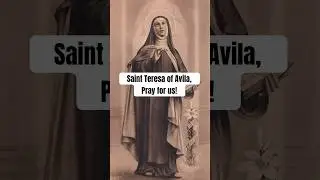 Saint Teresa of Avila - Part One 🩷 #catholic #shorts
