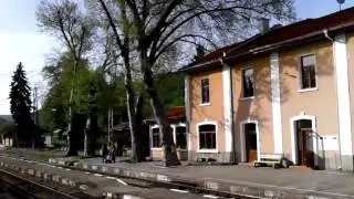 Тръгване на влак Царева ливада   Габрово