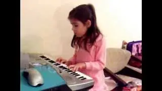 Маша - Я лисичка, я сестричка...  (5.5 лет)