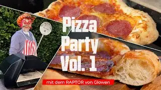 Pizza-Party mit dem Glowen Raptor | Die Grillshow 618  #bbq #foodporn #glowen