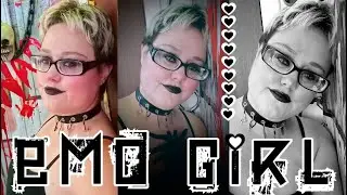Beginner Halloween Emo Girl Transformation | Black Makeup Tutorial (2022) ~ Savannah Rae Sisk