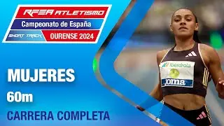 Final 60m mujeres - Campeonato de España absoluto de atletismo - Ourense 2024 - Jaël Bestué