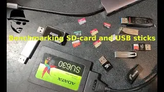 Benchmarking different sd cards and USB sticks