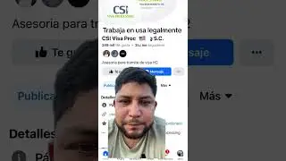 Visa de trabajo 🇺🇸 página para registrarte
