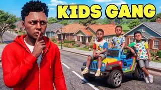 I Joined a KIDS ONLY GANG in GTA 5 RP..