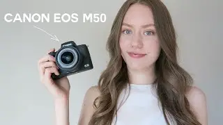 canon m50 unboxing + review!! | my new vlogging setup 📷