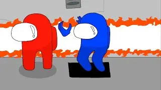 Among us Short Animation - That vent is sus! Vent Kill Animation
