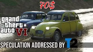 GTA 6 speculation addressed by Take Two | gta 6 price ps5