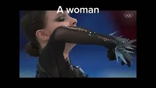 skating edit- a woman