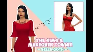 MakeOver Townie - Bella Goth | The Sims 4 Indonesia