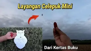 How to make an owl kite out of notebook paper