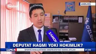 DEPUTAT HAQMI YOKI HOKIMLIK?