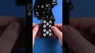 Этот трюк с картами работает сам по себе!