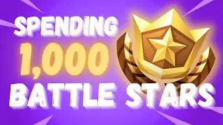 SPENDING (almost 💀) 1,000 BATTLE STARS | Chapter 4 Season 1 Battle Pass