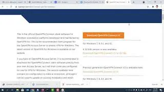 Install and use OpenVPN on Windows